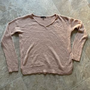 Staccato Blush V-neck Sweater